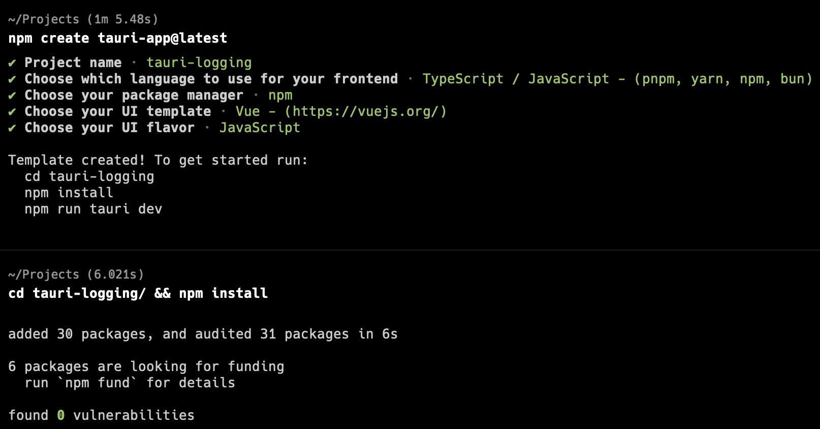 Configuring logging for your Tauri app